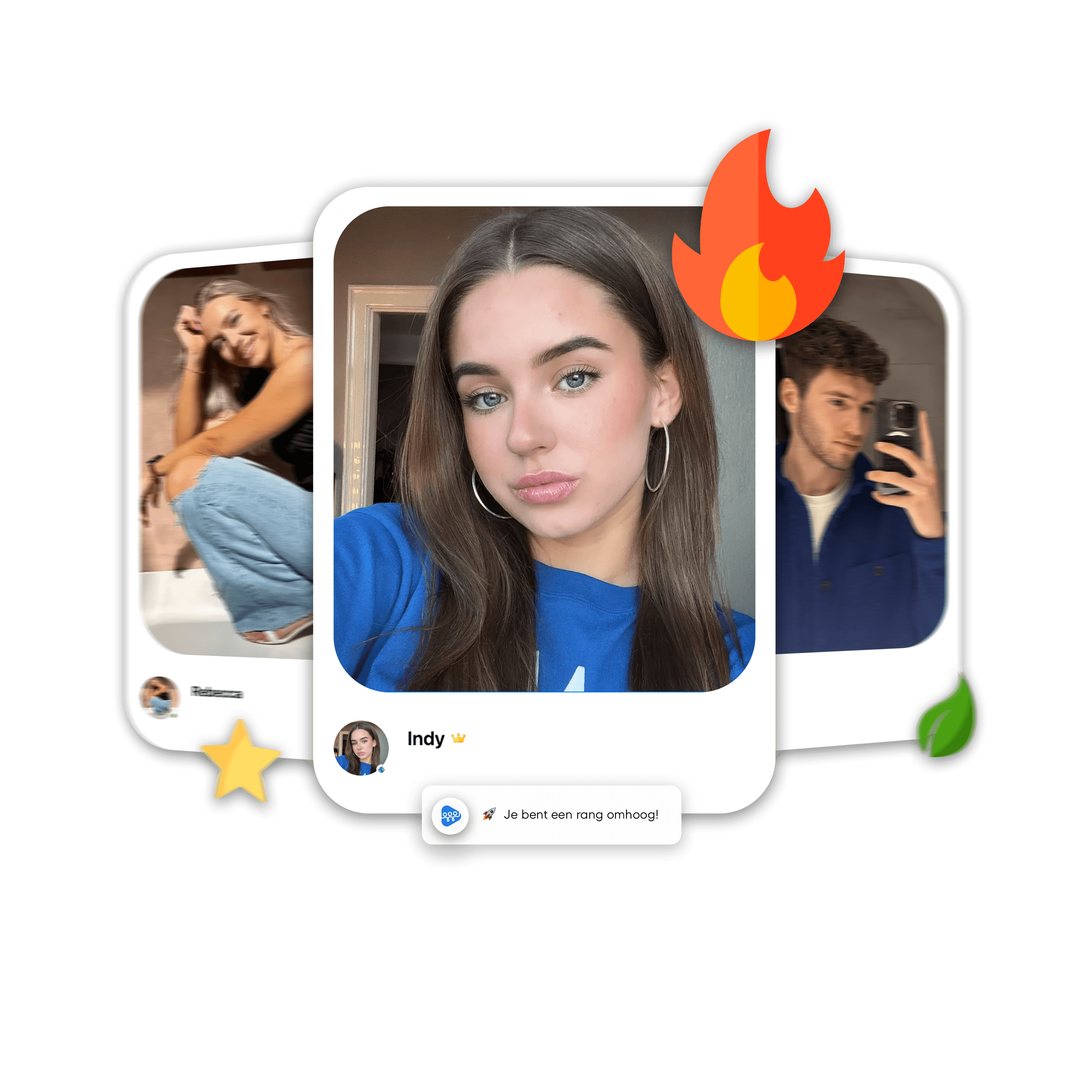 Overzicht van ugc creator profielen in een b2b platform waar creators worden gerankt op prestaties