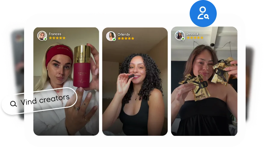 Stap 1: Vind je creator - Organic posts via UGC.NL