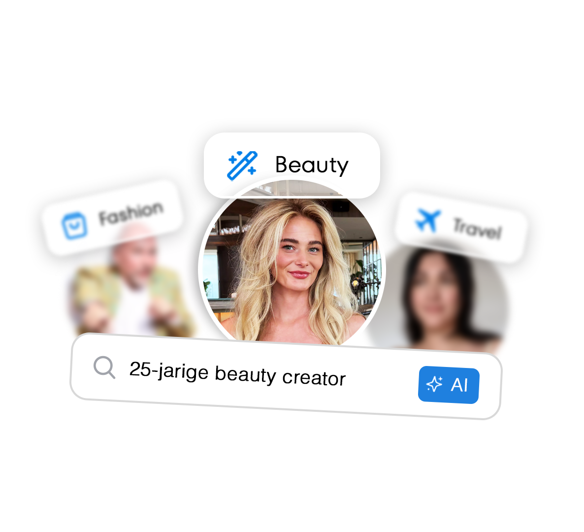 Vind de juiste creator in seconden
